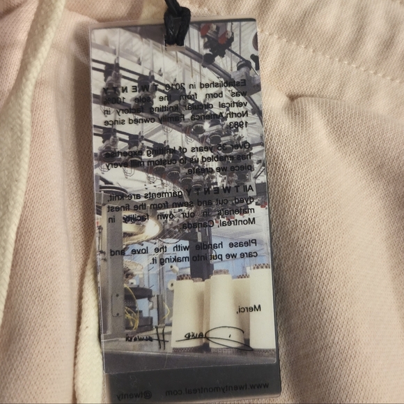 Everest Thermal Baggy Pant- in Heather Pink Skies- TWENTY Montreal!! - Picture 2 of 10